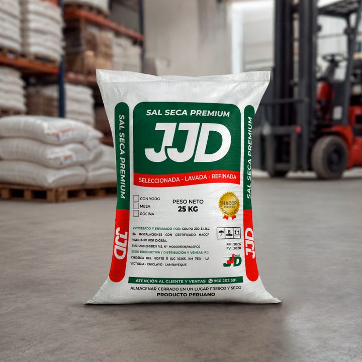 JJD Verde — Sal Seca Premium 25 kg