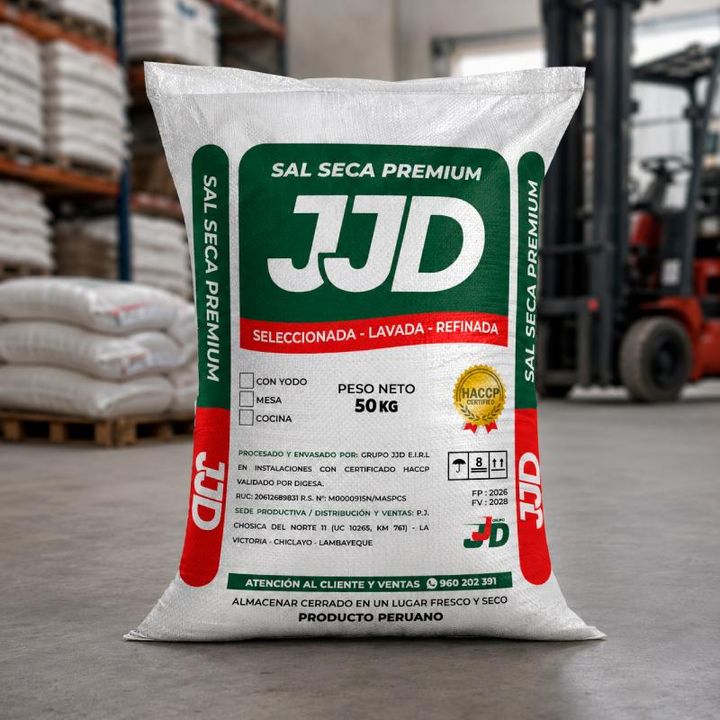 JJD Verde — Sal Seca Premium 50 kg