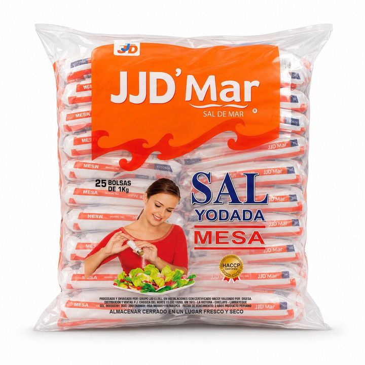 Sal de Mesa JJD'Mar paquete 25